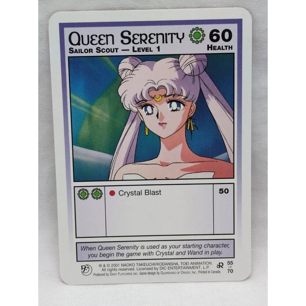 Rare Queen Serenity Sailor Moon CCG Past And Future Card #55